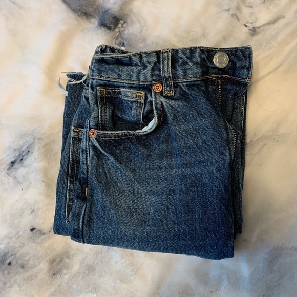 High waisted wide leg Zara jeans - Picture 4 of 5